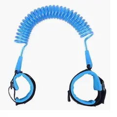 GENERICO - Manilla Brazalete Anti perdida 1.5 Metros para niños - Azul