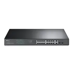 TP LINK - Switch TP-Link TL-SG1218MPE 16G PoE 250W 2SFP