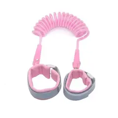 GENERICO - Manilla Brazalete Anti perdida 1.5 Metros para niños - Rosado