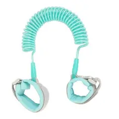 GENERICO - Manilla Brazalete Anti perdida 1.5 Metros para niños - Verde Menta