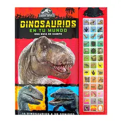 JUGANDO Y EDUCANDO - Libro Interactivo Dinosaurios En Tu Mundo Para Niños