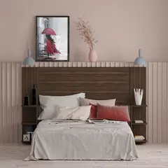 MUEBLES 2020 - Cabecera doble Phoenix Nogal
