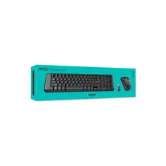 LOGITECH - Combo teclado y mouse mk220 inalámbrico