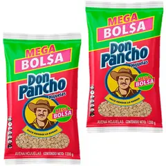 DON PANCHO - Avena en hojuelas 1200 gr x2 uds