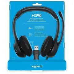 LOGITECH - Diadema h390 usb