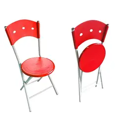 RONDA - Silla plegable 83 x 35 cmts roja