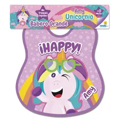 RONDA - Babero Unicornio Grande - Multicolor