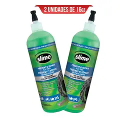 SLIME - Sellador llantas Sellomatic 16oz x2 Und