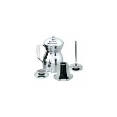 GENERICO - Olleta Chocolatera Cafetera Swiss Home Acero Quirúrgico 2.0 Litros