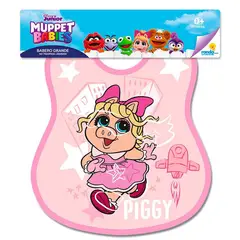 RONDA - Babero Grande Muppets Babies Niña Multicolor