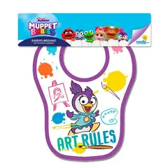 RONDA - Babero Mediano Muppets Babies Niña Multicolor