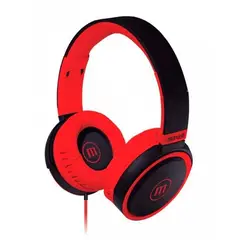 MAXELL - Audifono Hp-b52 Cmicrof Blkred Diadema Roja