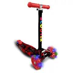 SWISSHOME DR HOFFMAN - Scooter Patineta Para Niños Juguete Monopatin Diseño ROJO