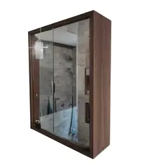 GENERICO - Gabinete De Baño 50x40 Espejo Botiquin Organizador