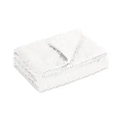MOIS BABY - Cobija o Manta para Bebé en tela Burbuja Color Blanco