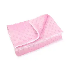 MOIS BABY - Cobija o Manta para Bebé en tela Burbuja color Rosado