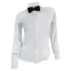 SON DOS - Camisa ocasión puño redondeado silueta entallada.