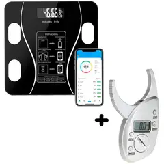 ZHOPI CO - Bascula Digital Bluetooth Mas Adipometro
