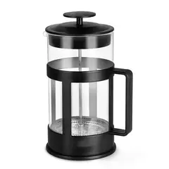 ONE PIXEL - Cafetera Francesa En Vidrio Borosilicatado Practica