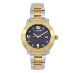 TEMPUS - Reloj Para Mujer Marca Color Dos Tonos JD5389-TTG