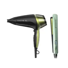 REMINGTON - Combo Plancha Aguacate + Secador Aguacate
