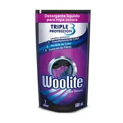 WOOLITE - Detergente Liquido Ropa Oscura 500ml