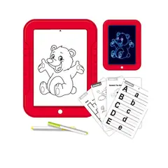 GENERICO - Tableta De Dibujo Con Luz Led tableta magica