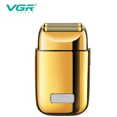 VGR - Maquina Afeitadora Electrica Recargable Shaver Pantalla Lcd 398
