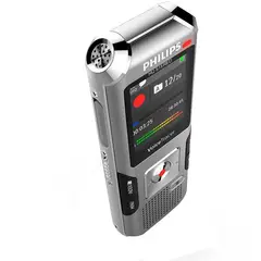 PHILIPS - Grabadora de voz recargable 8 gb 2microfonos dvt4010