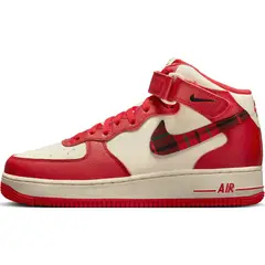 NIKE - Tenis Hombre Air Force 1 Mid '07 Lx Nos - Rojo