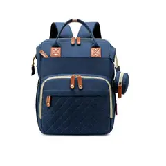 MUNDO BEBE - Morral pañalera tipo cuna con cambiador