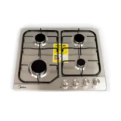 MIDEA - Cubierta MTGA24F2EAS Gas Natural 60Cm 4 Puestos
