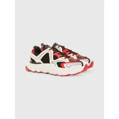 TOMMY HILFIGER - Tenis De Running Dentadas Elevated Hombre Rojo