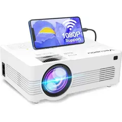 ELEGANT - Proyector portátil 1080P LED HD New 2023 Video beam