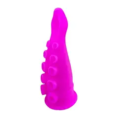 DAYOSHOP - Plug Anal Tentáculos Silicona X-men 17.78cm 26495-54 Violeta