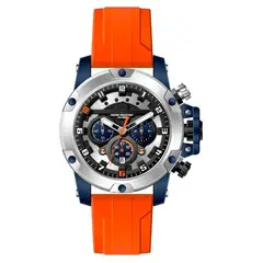 GFORCE - Reloj G-force Original H3958 G Crono Calendario Naranja + Estuche
