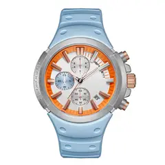 GFORCE - Reloj G-force Original H3993g Crono Calendario Azul + Estuche