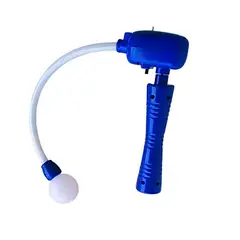 DAYOSHOP - Varita Juguete Matraca Sonido Luces Interactivo + Baterias Azul