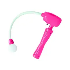 DAYOSHOP - Varita Juguete Matraca Sonido Luces Interactivo + Baterias Fucsia
