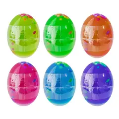 DAYOSHOP - Slime Kit Slime Supplies Forma Huevo X 6 Unidades