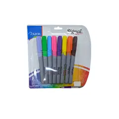 AZOR - Marcador Signal Fashion Punta fina x8