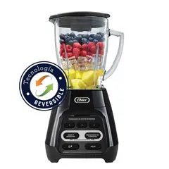 OSTER - Licuadora Programas Automáticos Tecnología Reve Color Negro 127V