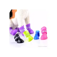 VALMY - Protector patas para mascota en silicona talla l