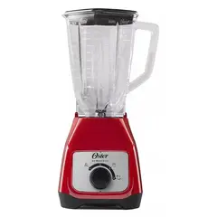 OSTER - Licuadora BLSTKAP 1.25 L Roja Con Vaso De Plástico 127V
