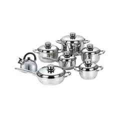SCHAFFHAUSEN - Bateria De Ollas 13 Pcs Acero Termostato