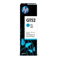 HP - Botella De Tinta Original Cian GT52 (M0H54AL), 70 ml