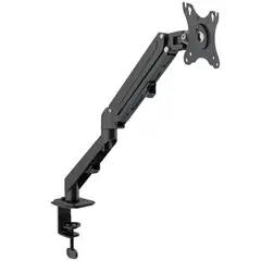 KLIP XTREME - Brazo Soporte para Monitor de 17 a 27 Pulgadas con Resorte Neumático