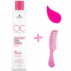 SCHWARZKOPF - Shampoo Bonacure Color Freeze silver rubios o canas