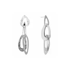 MARIA RESTREPO ENIGMA - Aretes enigma naufragio grandes plata_.