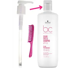 SCHWARZKOPF - Shampoo Bonacure pH45 Color Freeze Cuidado del Color 1000ML